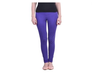 Dollar Women's Missy Pack of 1 Ocean Blue Color Slim fit Comfortable  Churidar Leggings – Dollarshoppe